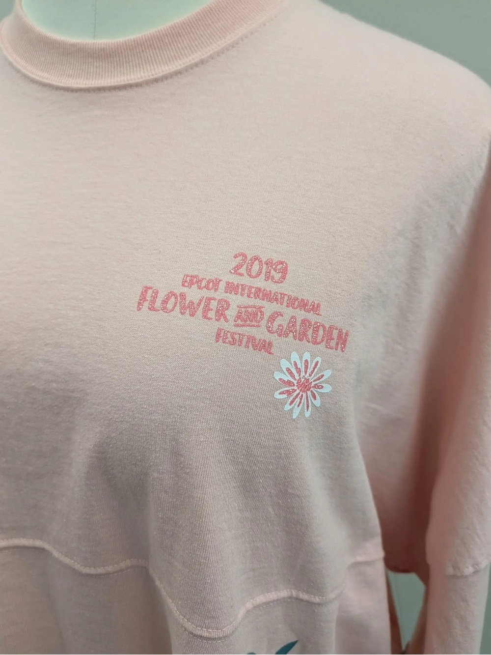 Disney Parks Light Pink Minnie Mouse Garden Party Spirit Jersey - New - Size XXL - Picture 6 of 7